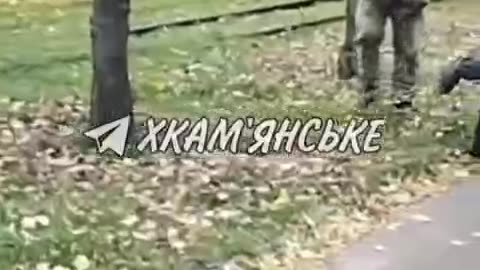 Several military commissars in Kamenskoye