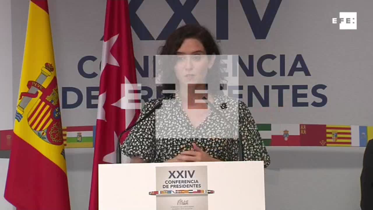 Declaraciones de Ayuso | 30 de julio de 2021