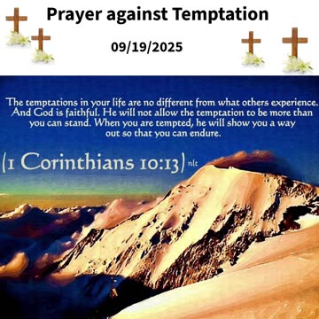 Prayer against Temptation #youtubeshorts #grace #jesus #mercy #faith #fyp #trust #blessed #love #God