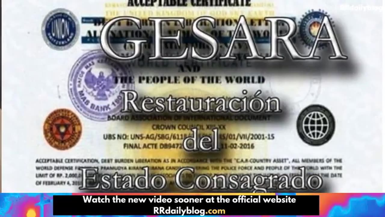 Restored Republic via a GCR: Update as of July 1, 2025