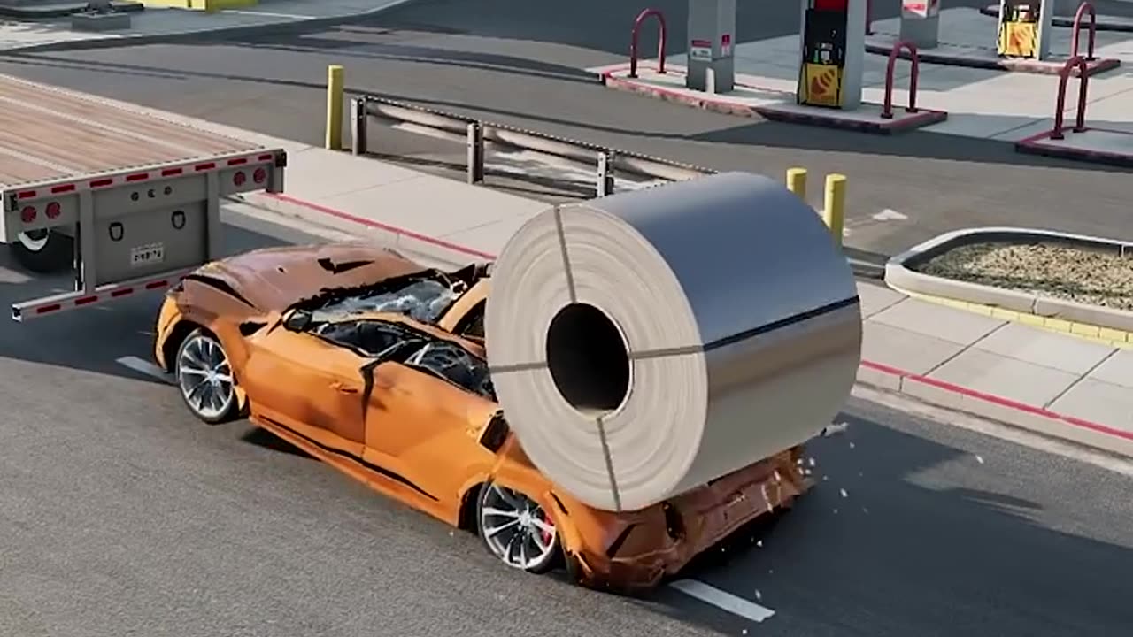 Can Any Car Survive This 20 TON Coil