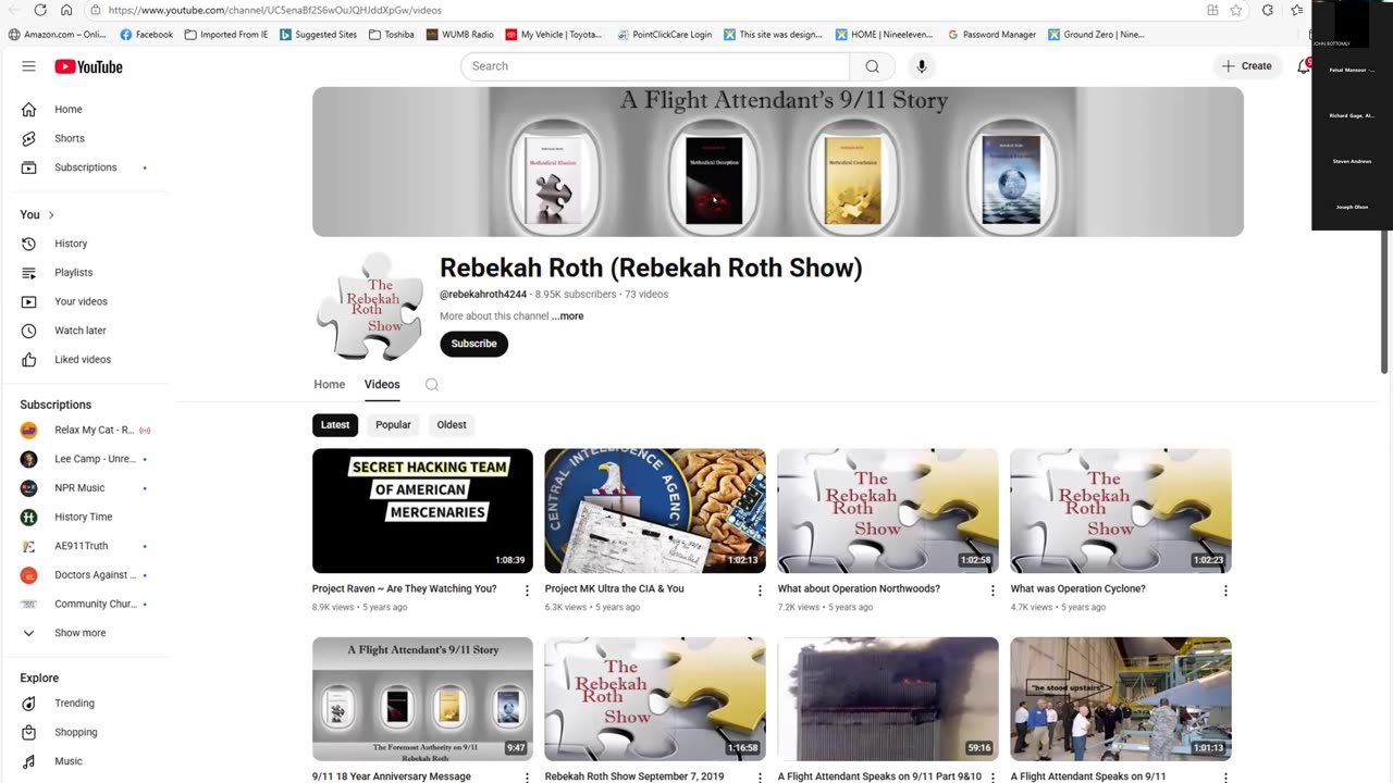 Rebekah Roth on Boston 9/11 Truth 5/29/2025