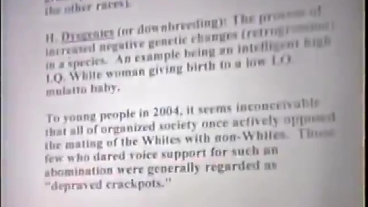 Race Mixing, Miscegenation, and Mongrelization - James P. Wickstrom