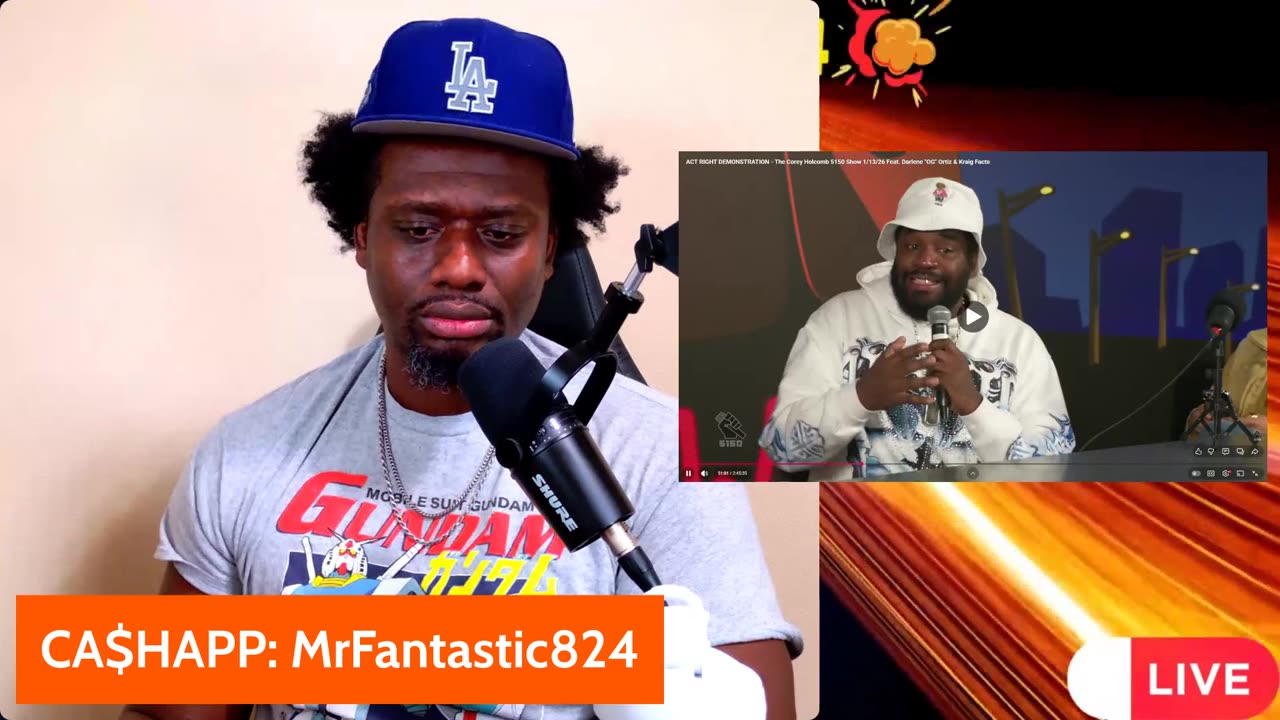 ​ ⁨Corey Holcomb 5150⁩ vs ⁨AntonDaniels⁩ FIGHT... Almost.