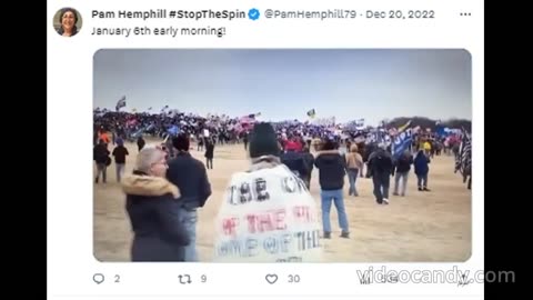 Pam Hemphill says "The Election was Stolen"