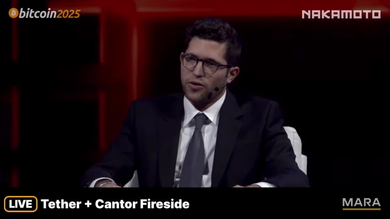 Bitcoin 2025: Brandon Lutnick and Paolo Ardoino fireside chat