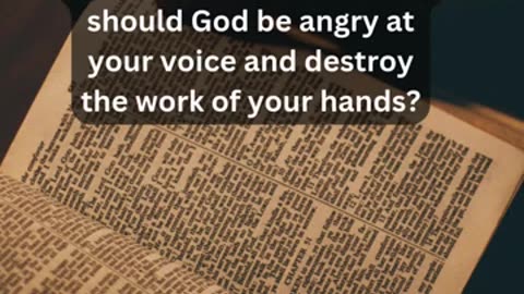 Journey of faith and spiritual growth Ecclesiastes 5:6 Daily Bible Verse