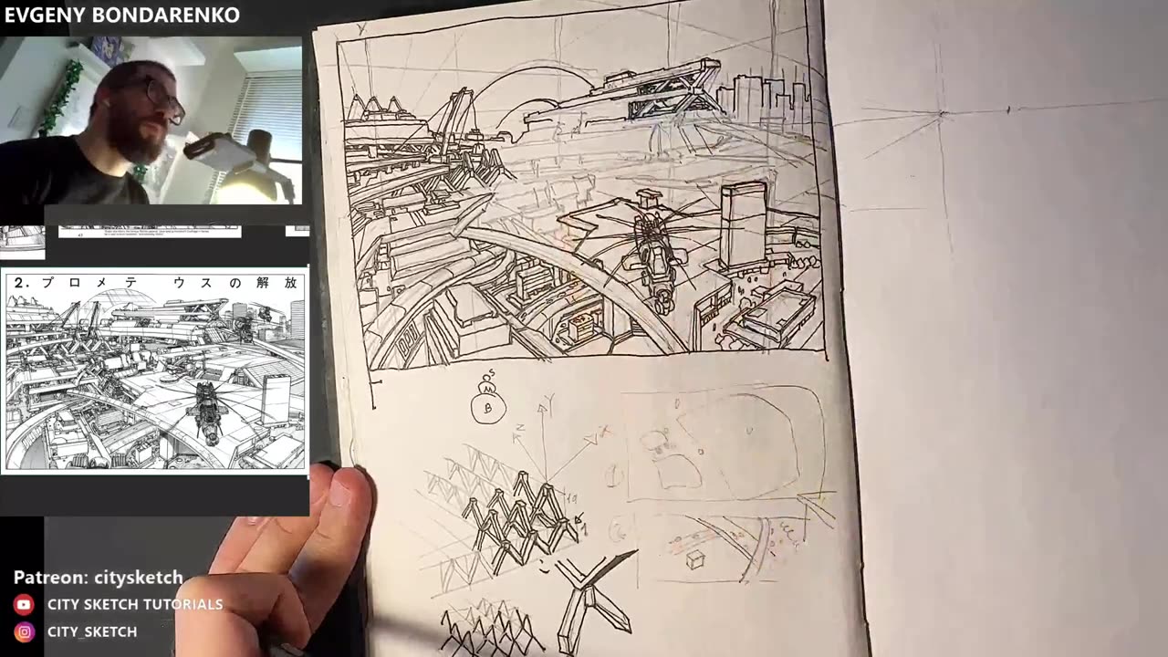 How to draw manga like Masamune Shirow #1.