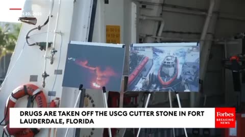 Substances Are Removed From The USCG Cutter Stone