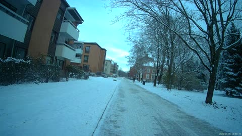 Trumpetaregatan-Hagagatan. Örebro 20 Nov. 2025