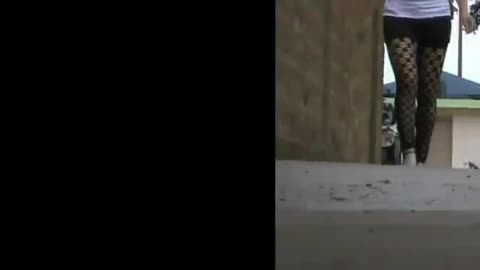 Careless Walk Over Toy Car