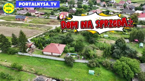 Dom z basenem na sprzedaż w Niwnicy, spokojna okolica, duży ogród.