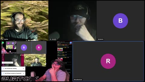 Burg's Lounge.. Hanging Out w/Frens #Live #Cannabis #420 #Hangout