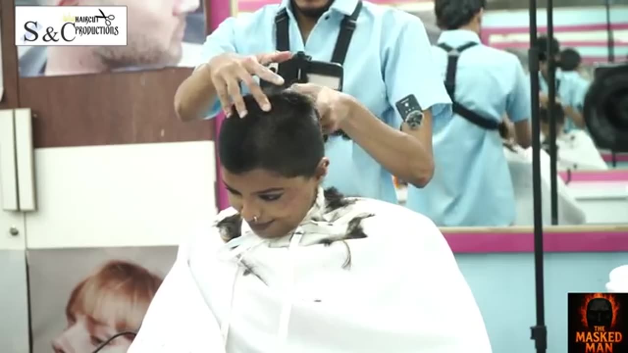 Woman headshave 2025 #2