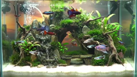 Aquascape Live: Nature’s Harmony in Glass