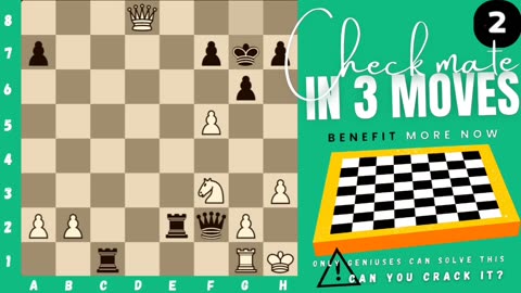 Can you checkmate in 3 moves? (P.12) (White to play)♟️