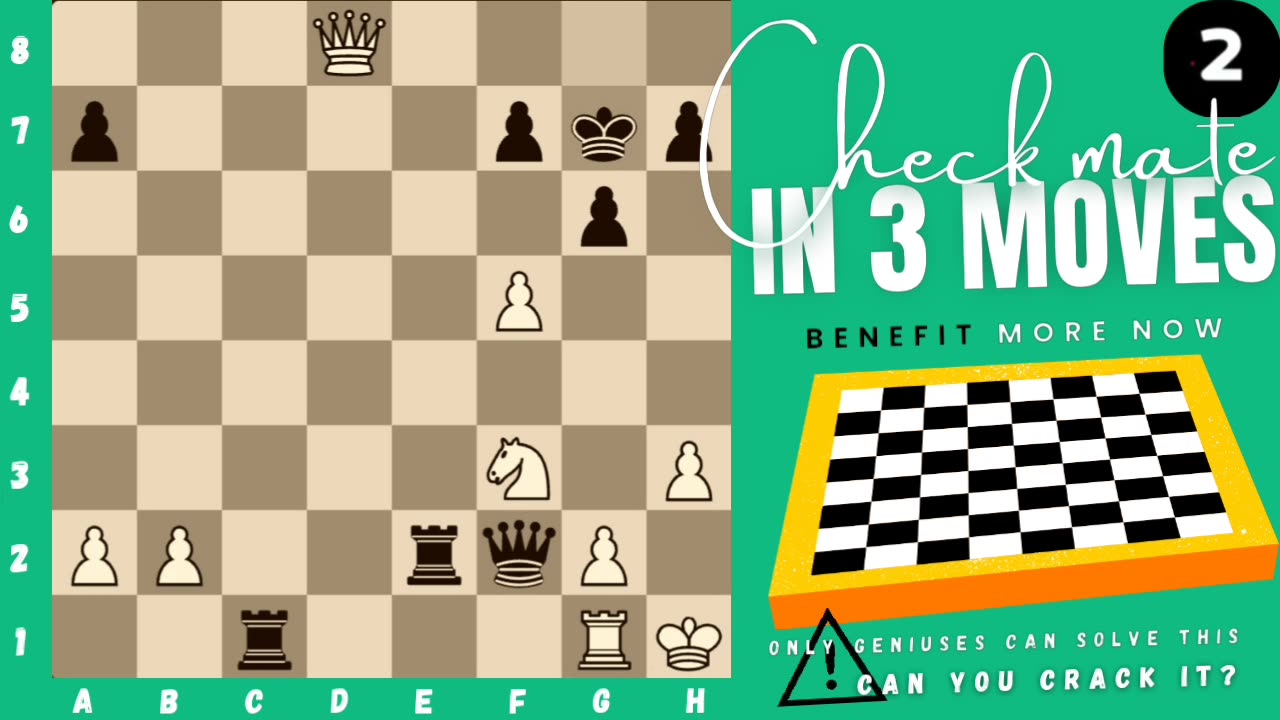 Can you checkmate in 3 moves? (P.12) (White to play)♟️