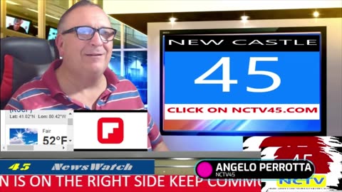 NCTV45 NEWSWATCH MORNING MON OCT 20 2025 WITH ANGELO PERROTTA