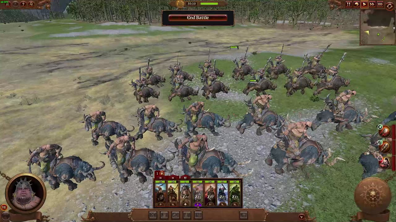 total war warhammer 3 ogre cavalry looks so cool!