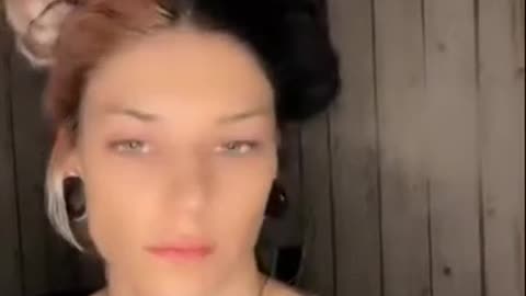 Sexy girl is live with tattoo on naked ass