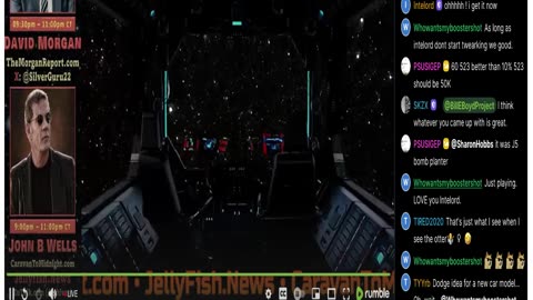 Jamming on the break song for JBW's C2M rumble chat crew