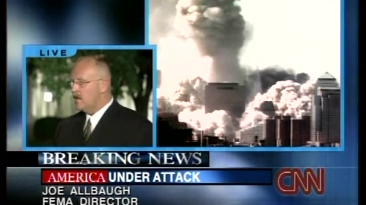 Wolf Blitzer Reports CNN September 11, 2001 800pm-829pm EDT