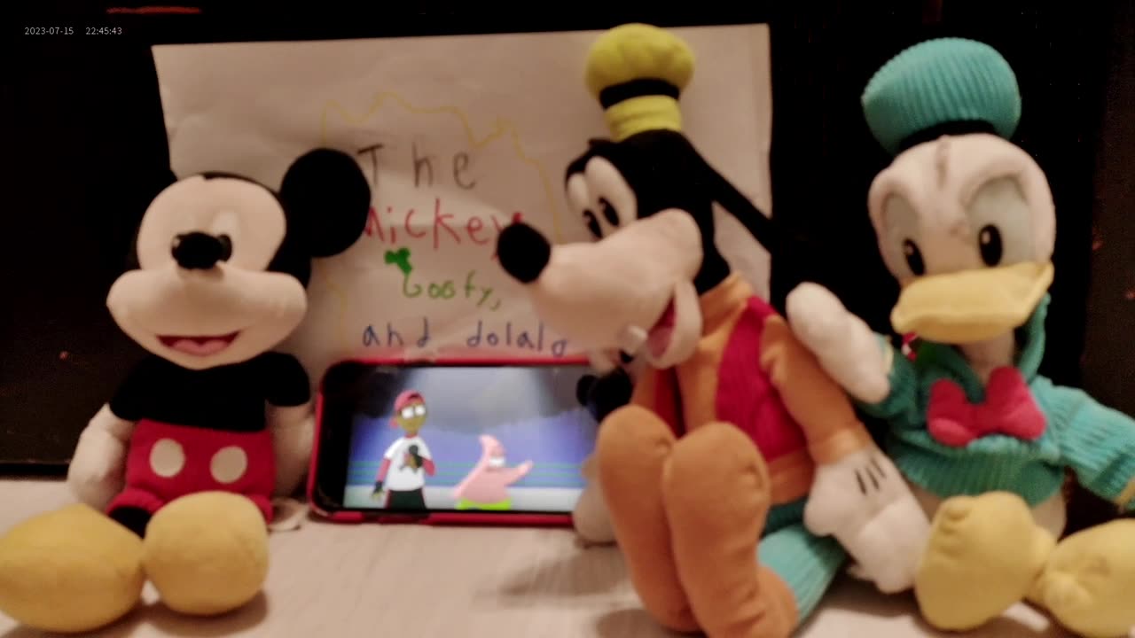 the mickey, goofy and donald show. watch cartoon beatbox battles patrick vs goofy