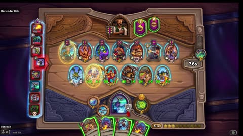 Hearthstone Battlegrounds! Playing as Ysera