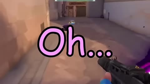 when you realize there's another girl on your team - VALORANT FUNNY MOMENT😂