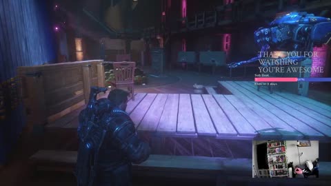 Gears Of War - With Tina - Win With Andrew - First Time Playthrough