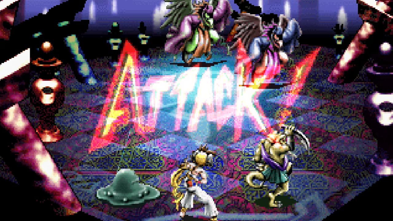 English Arcana Strikes (Saturn) P6 beating the 2nd earth dungeon