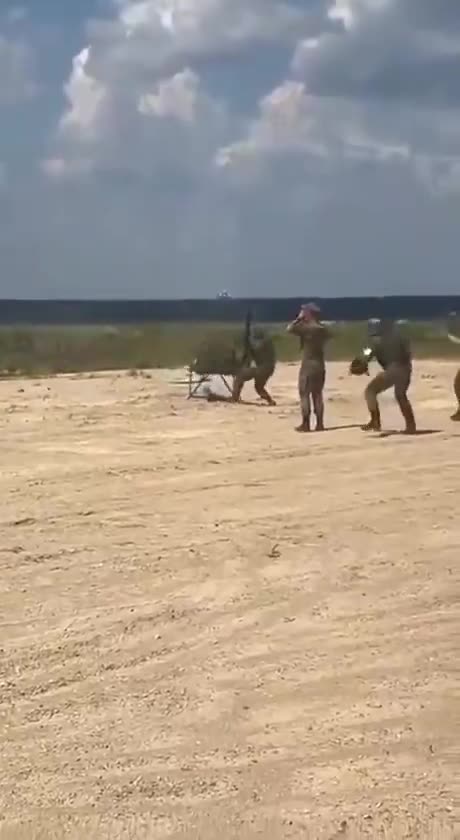 Wonder how many soldiers are lost during training …. That was close.