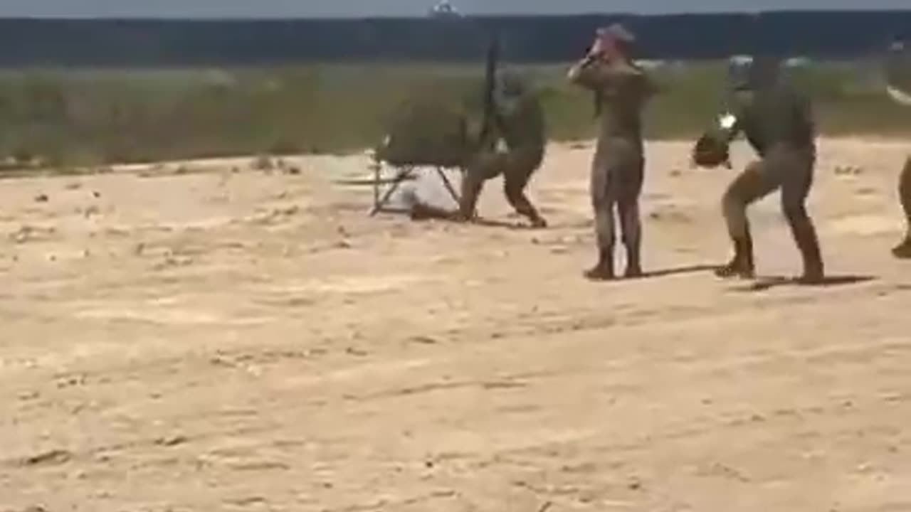 Wonder how many soldiers are lost during training …. That was close.