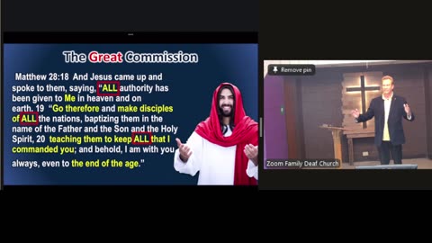 First session “The purpose of the church”