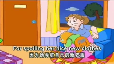 Little Polly Flinders - F/f spanking