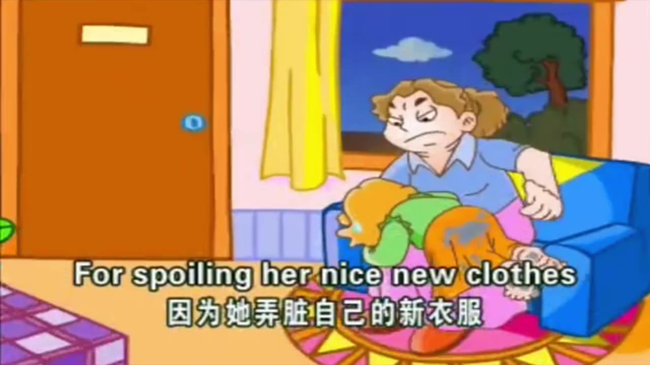 Little Polly Flinders - F/f spanking