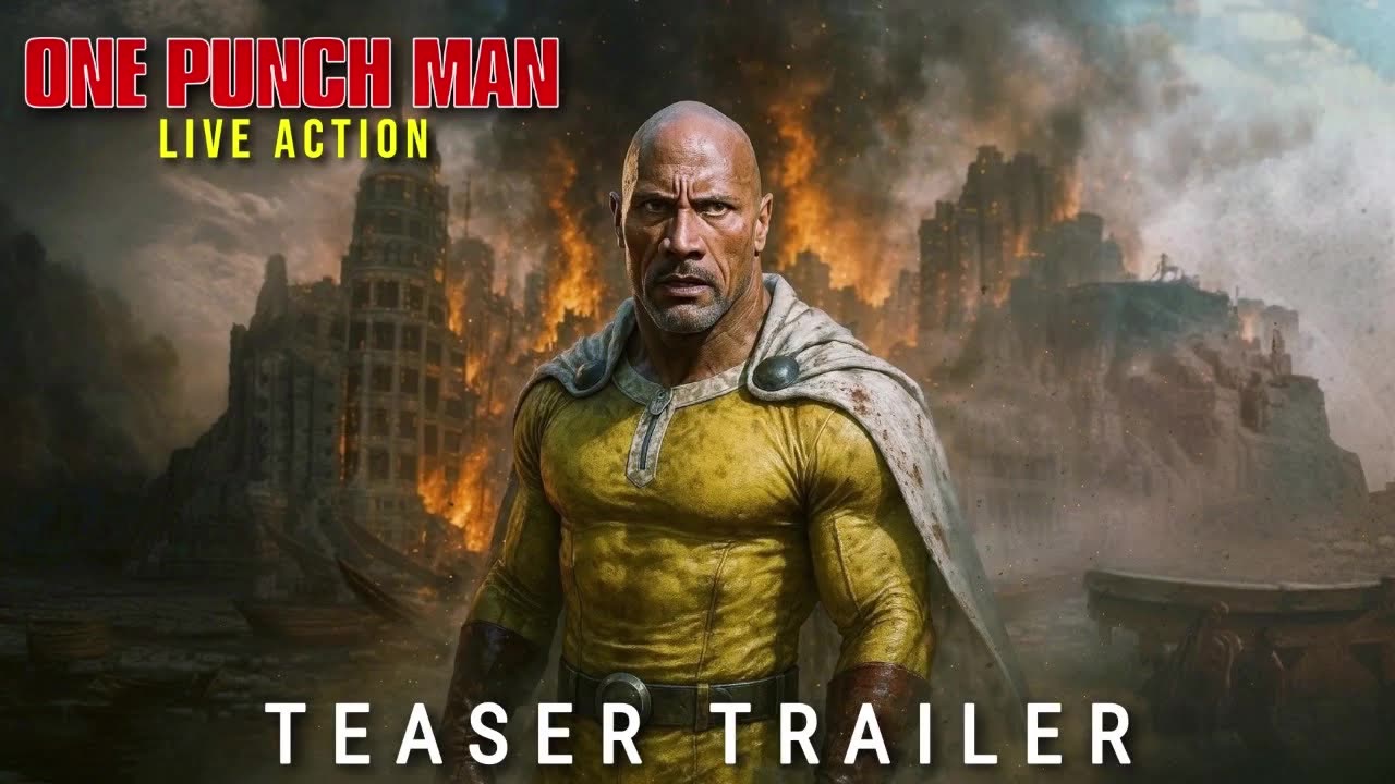 One Punch Man Live Action 2025 Dwayne Johnson Concept Trailer 