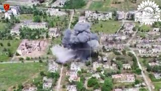 Ukrainian Mig-29 Bombing Run Levels Entire Neighborhood