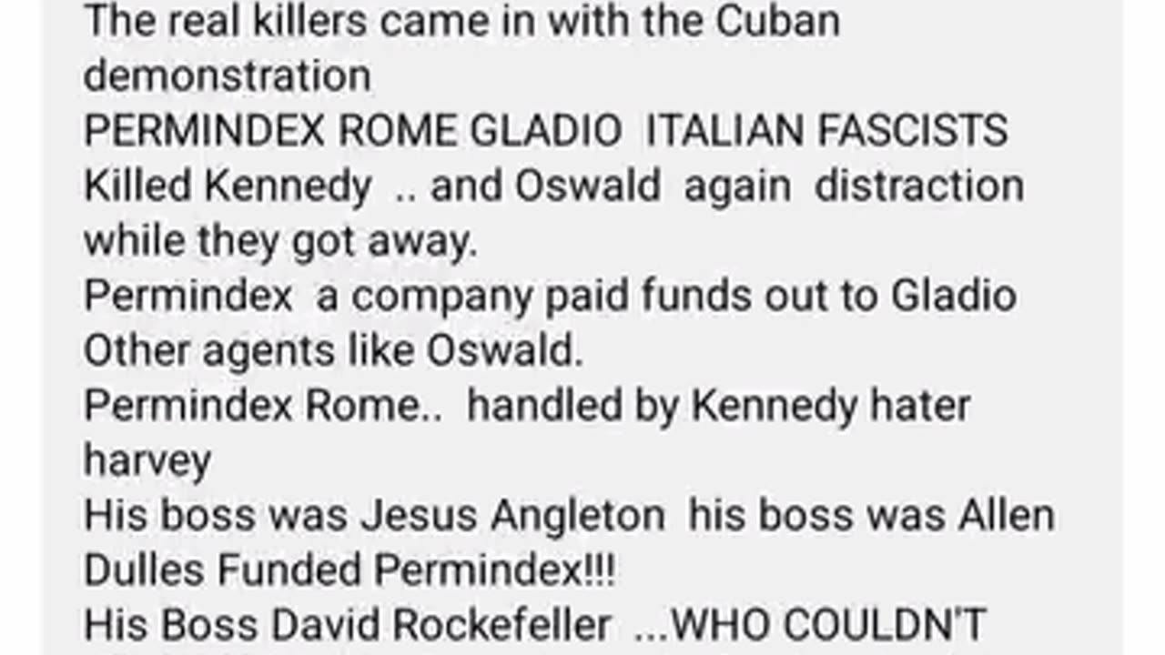 The Rockefeller national security state Killed Kennedy 95% Grok