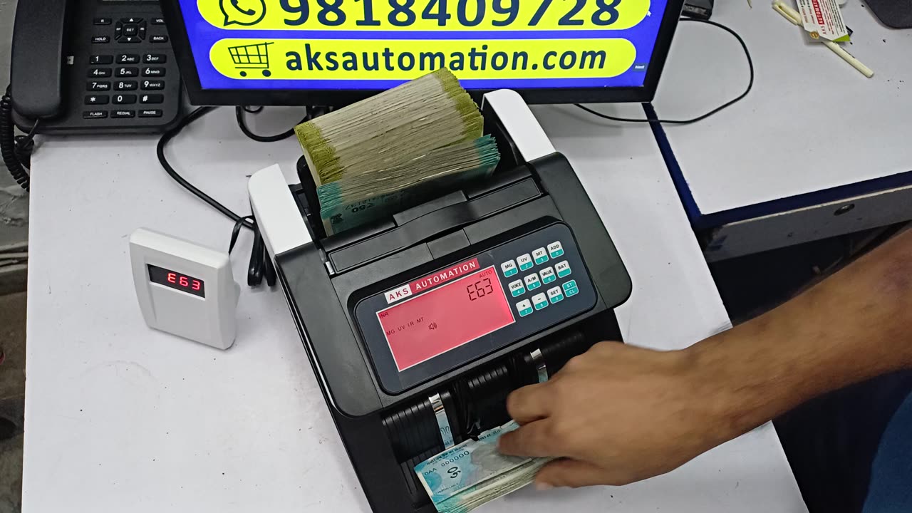 Best Note Counting Machine Dealers & Suppliers for Nashik (Maharashtra) From Delhi