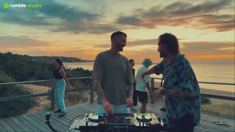 Afro House Sunset Mix 2025 | Public Beach Party Vibes