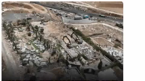 Israel demolishes park in Christian area of Beit Sahour in Bethlehem