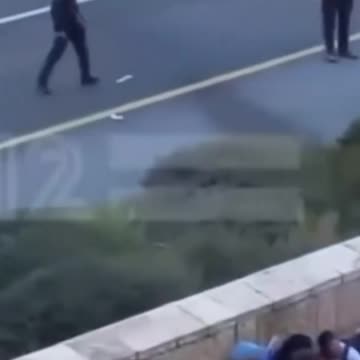 Israel cucks get sprayed! 😂🤣😂✋