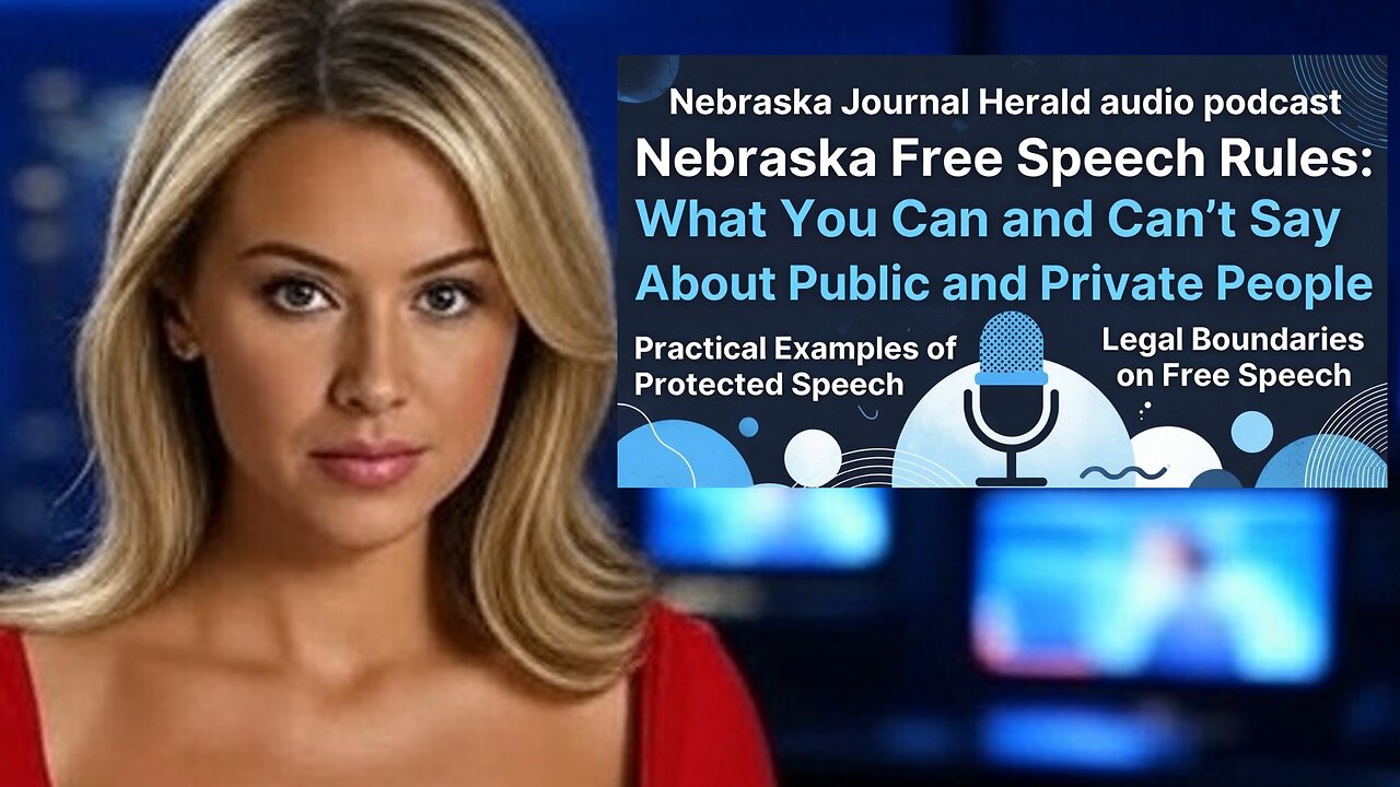 Nebraska Free Speech Rules: What You Can and Can’t Say About Public and Private People