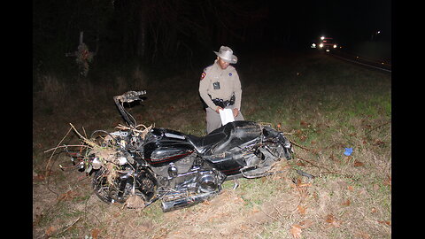 FATAL MOTORCYCLE CRASH, ONALASKA TEXAS, 03/16/25...