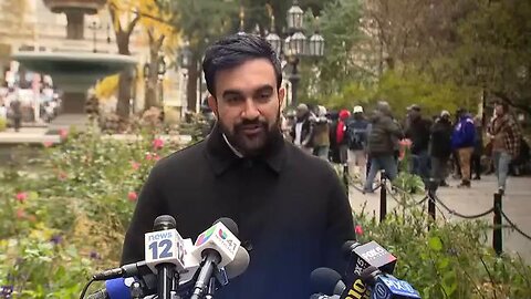 Zohran Mamdani Holds a Press Conference on District and State Issues - November 20, 2025