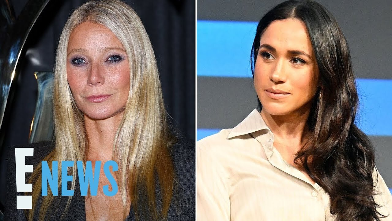 Meghan Markle & Gwyneth Paltrow SHUT DOWN Feud Rumors 🚫 | Exclusive E! News Interview