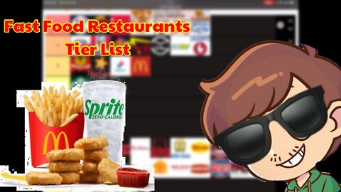 Fast Food Restaurants Tier List