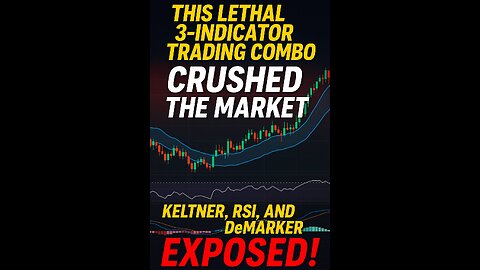 This Lethal 3-Indicator Trading Combo Crushed the Market — Keltner, RSI, and DeMarker EXPOSED!