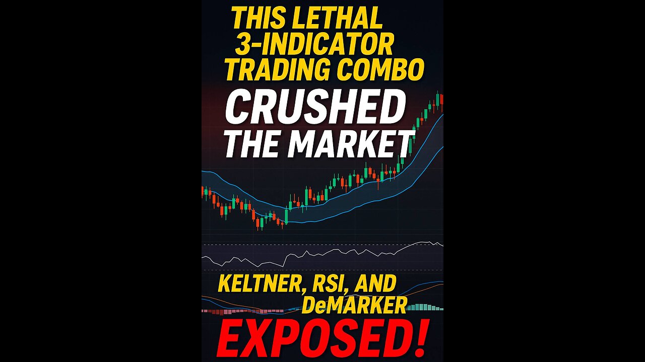 This Lethal 3-Indicator Trading Combo Crushed the Market — Keltner, RSI, and DeMarker EXPOSED!